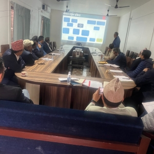 Presentation of Strategic Plan of National Forests of Koshi Province by Keshav Khanal